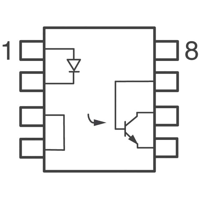 IL205AT Vishay Semiconductor Opto Division  Optoisolators - Transistor Photovoltaic Output